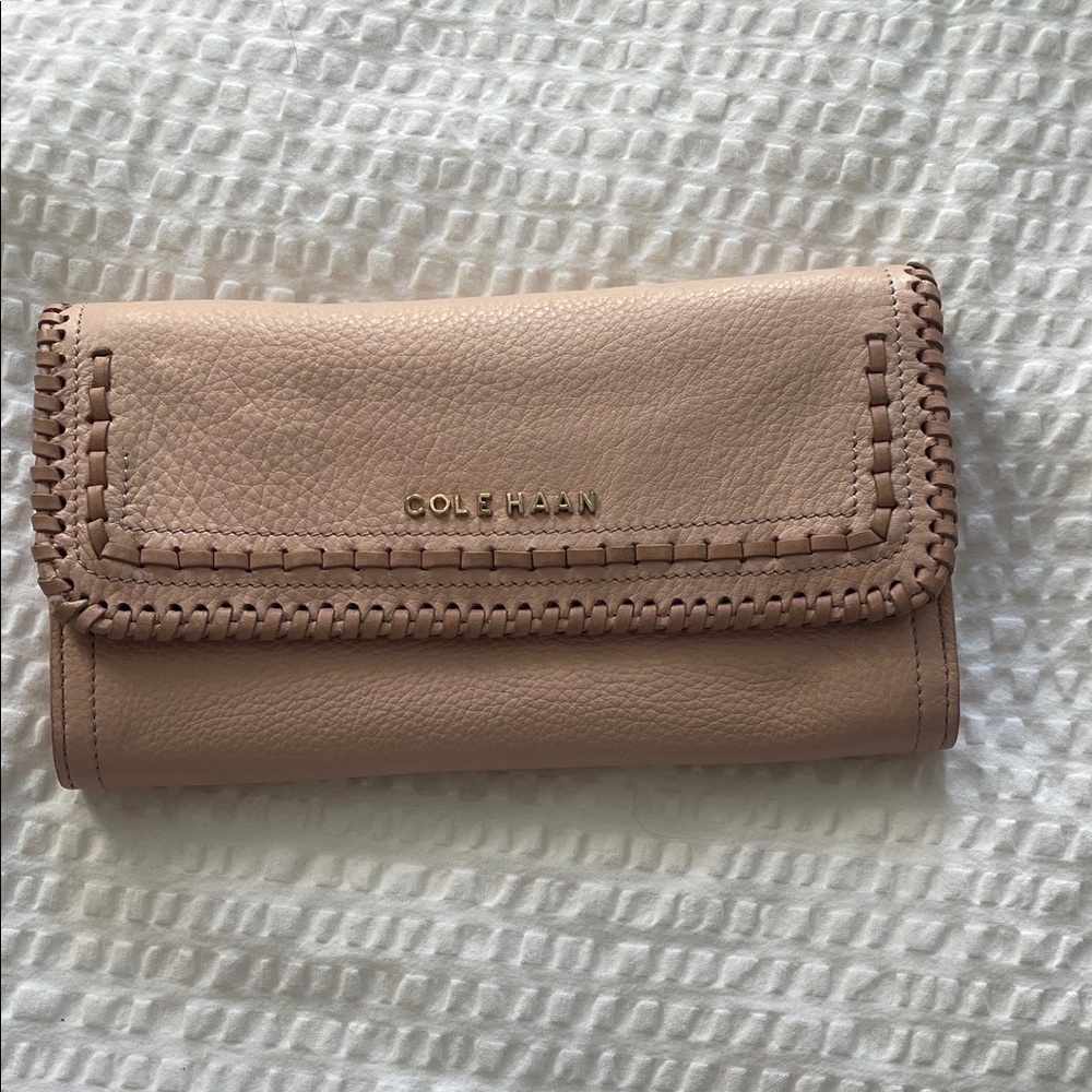 Cole Haan light pink  Leather Wallet